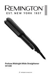Remington Proluxe Midnight S9150B Bedienungsanleitung