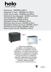 Helo MAGMA-Serie Installations- Und Gebrauchsanweisung