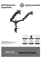 Konig & Meyer 23875B Montageanleitung