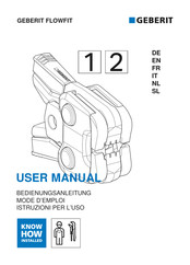 Geberit L2577550 Bedienungsanleitung