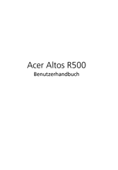 Acer Altos R500 Benutzerhandbuch