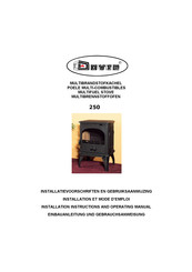 Dovre 250 Einbauanleitung Und Gebrauchsanweisung