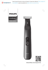 Philips OneBlade QP6650 Bedienungsanleitung