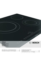 Bosch PIM611R16E Gebrauchs- Und Montageanleitung