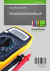 Nedap PowerRouter Unifit Serie Installationshandbuch