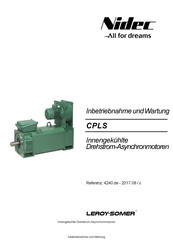 Leroy-Somer Nidec CPLS Serie Inbetriebnahme Und Wartung