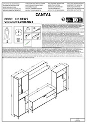 BUT CANTAL UP 01329 Montageanleitung