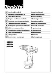 Makita 6270D Betriebsanleitung