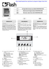 Flash MONOTRON 200 Bedienungsanleitung