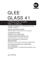 Epta iarp GLEE GLASS 41 Betriebsanleitung Für Betreiber