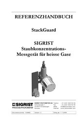 SIGRIST-PHOTOMETER SIGRIST Referenzhandbuch