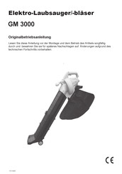 Ikra GM 3000 Originalbetriebsanleitung