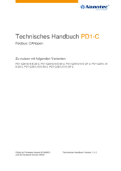 Nanotec PD1-C281L15-E-OF-2 Technisches Handbuch