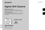 Sony Cyber-shot DSC-W12 Bedienungsanleitung