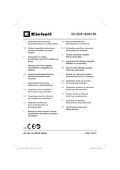 Einhell GC-SCA 18/280 BL Originalbetriebsanleitung