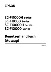 Epson SC-F10000 Serie Benutzerhandbuch
