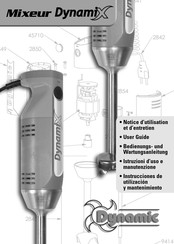 Dynamic Dynamix MX050 Bedienungs- Und Wartungsanleitung