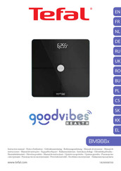 TEFAL Goodvibes HEALTH BM966 Serie Bedienungsanleitung