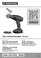 Parkside PP 18 A1 Bedienungsanleitung