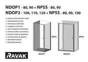 RAVAK Nexty NDOP2 100 Montageanleitung