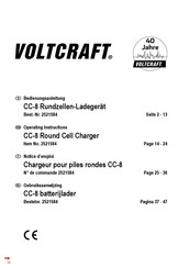 VOLTCRAFT 2521584 Bedienungsanleitung
