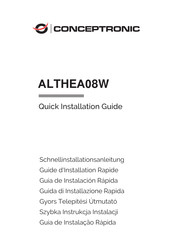 Conceptronic ALTHEA08W Schnellinstallationsanleitung