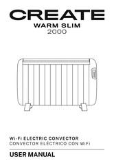 Create WARM SLIM 2000 Bedienungsanleitung