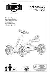 BERG Buzzy Fiat 500 Gebrauchsanweisung