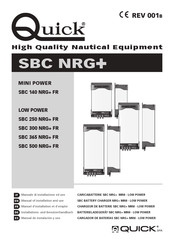 Quick SBC NRG+ Serie Installations- Und Benutzerhandbuch