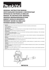 Makita PM7651H Original Bedienungsanleitung