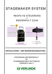 Verlinde STAGEMAKER SYSTEM CC48 Installations- Und Bedienungsanleitung