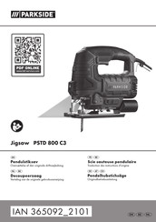 Parkside PSTD 800 C3 Originalbetriebsanleitung