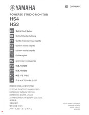 Yamaha HS4 Schnellstartanleitung