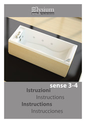 Novellini HYDRO Sense 4 170x75 Installationsanleitung