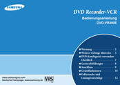 Samsung DVD-VR300E Bedienungsanleitung