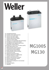 Weller MG100S Originalbetriebsanleitung