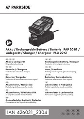 Parkside PLG 20 C1 Originalbetriebsanleitung