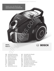 Bosch Runn'n BGS 4 Serie Gebrauchsanweisung