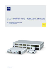 G&D DP-HR-CPU-DH Installation Und Bedienung