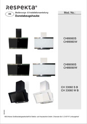 Respekta CH89090W Bedienungs- Und Installationsanleitung