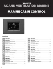Dometic CapTouch Montage- Und Bedienungsanleitung