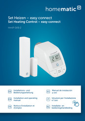 HomeMatic IP HmIP-SK9-2 Installations- Und Bedienungsanleitung