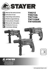 stayer TH710A Bedienungsanleitung