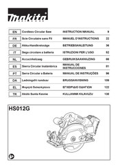 Makita HS012G Betriebsanleitung