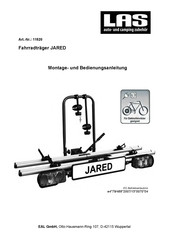 LAS JARED Montage- Und Bedienungsanleitung