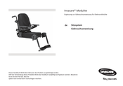 Invacare Modulite Gebrauchsanweisung