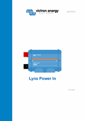 Victron energy Lynx Power In Bedienungsanleitung