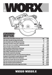 Worx WX520 Originalbetriebsanleitung