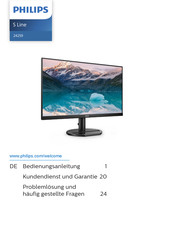 Philips 242S9 Bedienungsanleitung