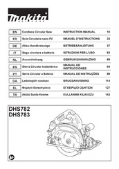 Makita DHS783 Betriebsanleitung